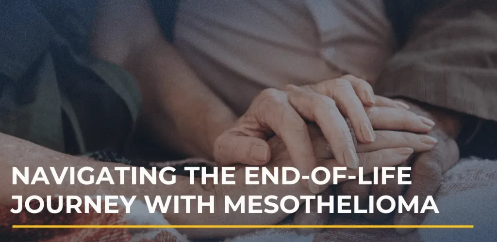 Compassionate moment: patient + family member holding hands